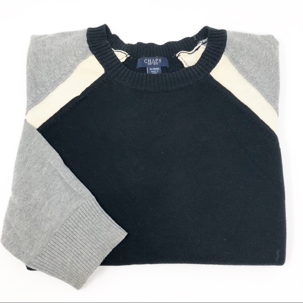 💰3 for $25 💰Chaps Crewneck Raglan Sleeve Sweater